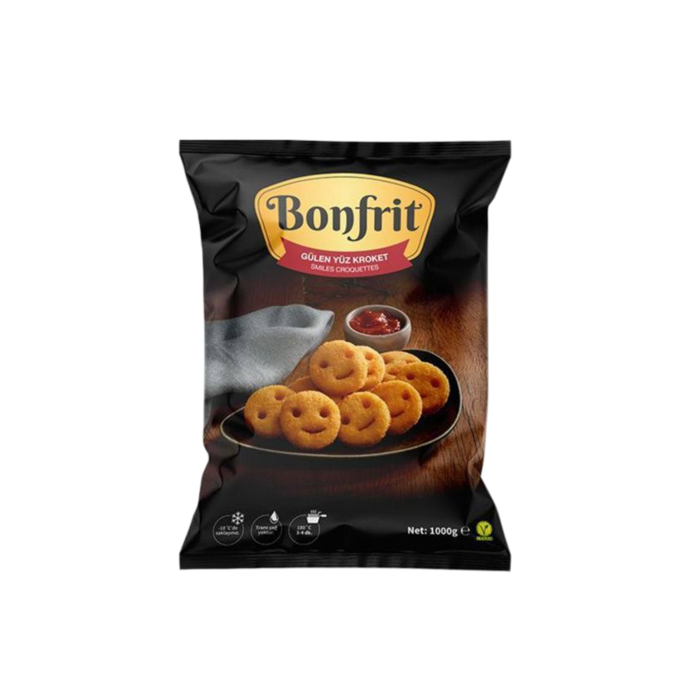 Картофельные крокеты (смайлы), 1 кг